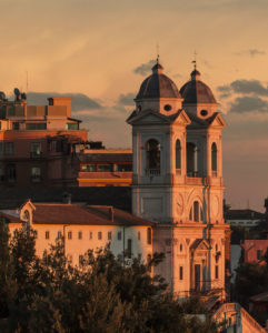 Vespa Sidecar Tour - Rome at Sunset Tour - Trinita dei Monti