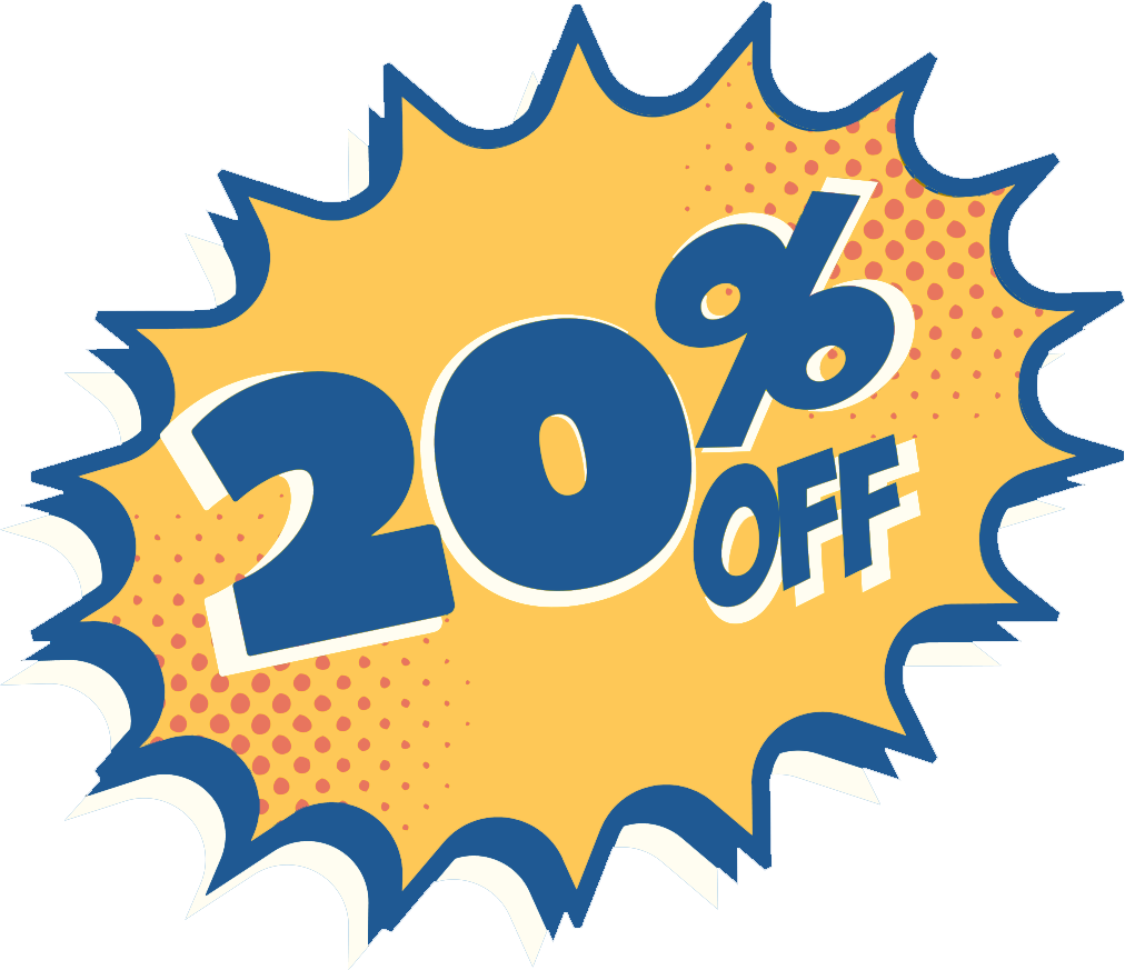 20% OFF!